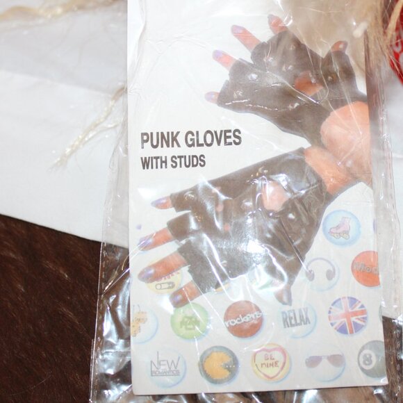 80s Men's 6 Pc Accesories For Costume - Picture 6 of 14